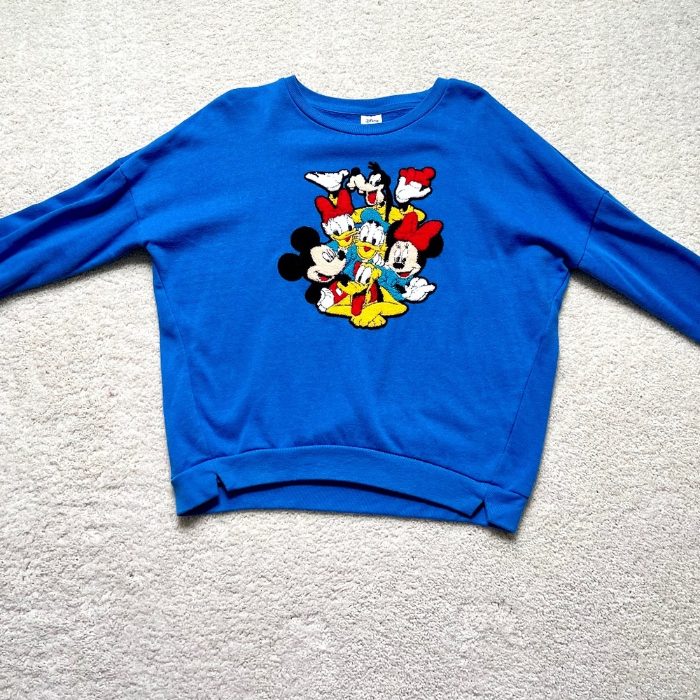 Disney Embroidered Sweatshirt
